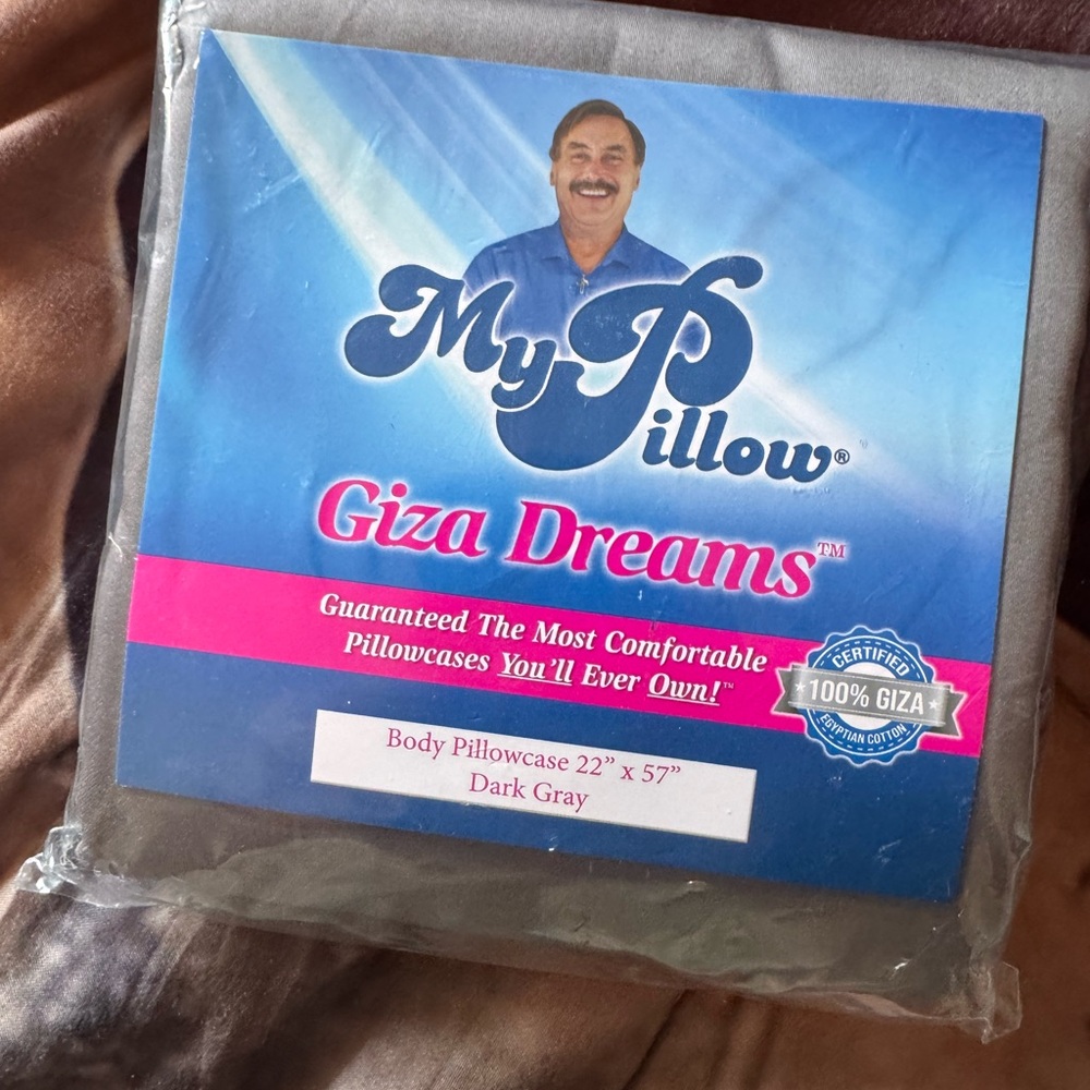 Giza Dreams Dark Gray Body Pillowcase